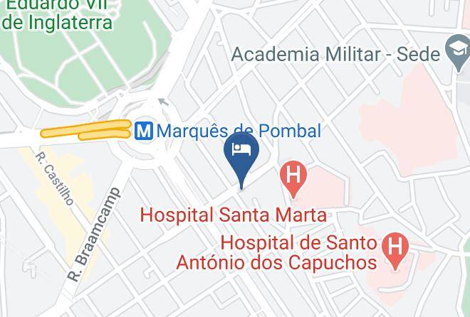 Lisbon - Tagus Royal Residence Maps