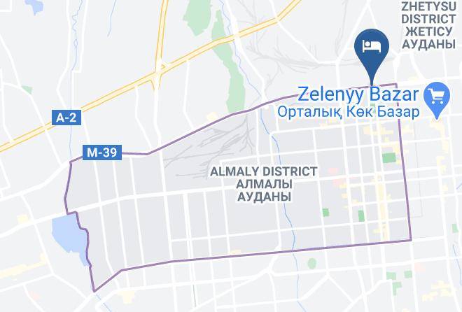 Almaty City - Tahar Hotel Maps