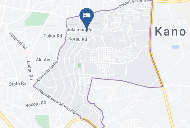Kano - Tahir Guest Palace Maps