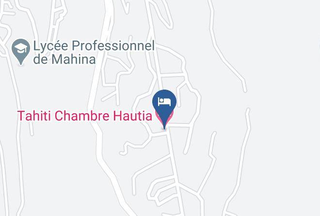 Mahina - Tahiti Chambre Hautia Maps