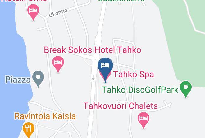 Kuopio - Tahko Spa Hotel Maps
