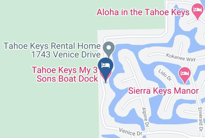 El Dorado - Tahoe Keys My 3 Sons Boat Dock Maps