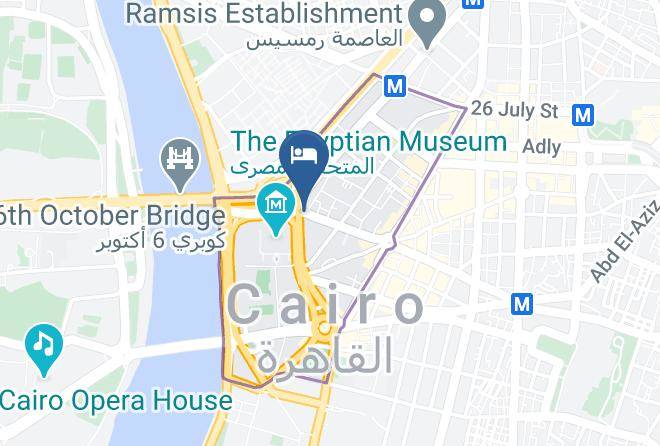 Cairo - Tahrir Plaza Suites Maps