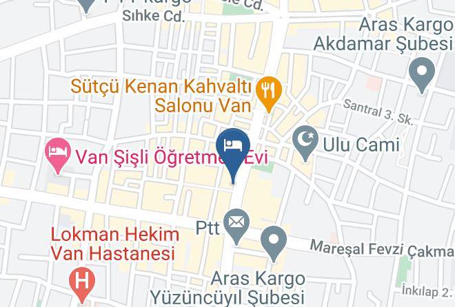 Ipekyolu - Taht Palace Hotel Maps
