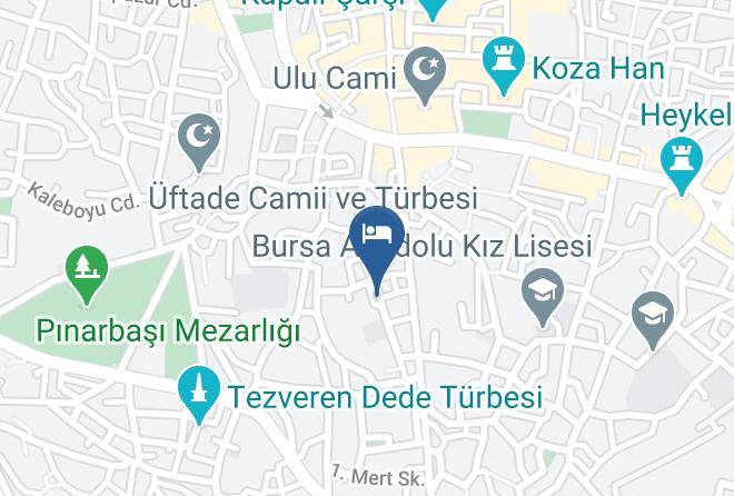 Osmangazi - Tahtakale Konagi Hotel Maps