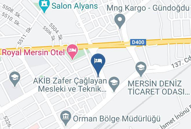 Akdeniz - Tahtali Hotel Maps