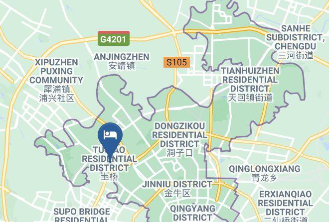 Chengdu - Tai Rui Hotel Chengdu Maps