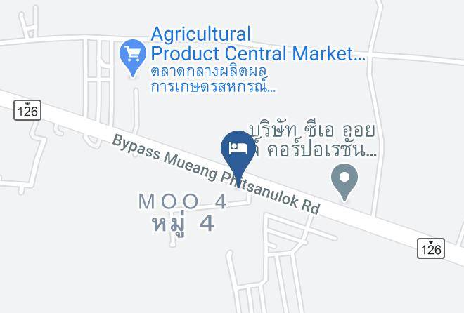 Amphoe Mueang Phitsanulok - Tai Saeng Thian Resort Maps