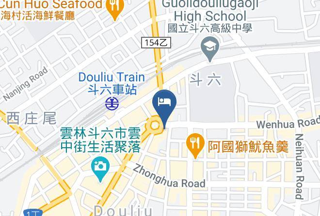 Tai Shinu Hotel Map - Taiwan - Yunlinnty