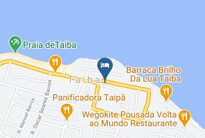 Sao Goncalo Do Amarante - Taiba Albergue Maps