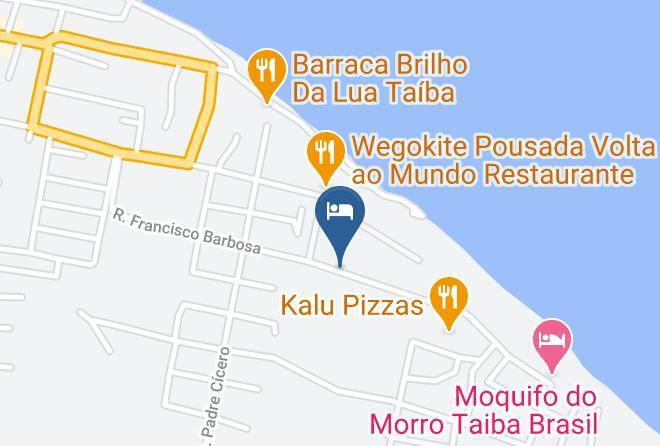 Sao Goncalo Do Amarante - Taiba Beach Resort Maps