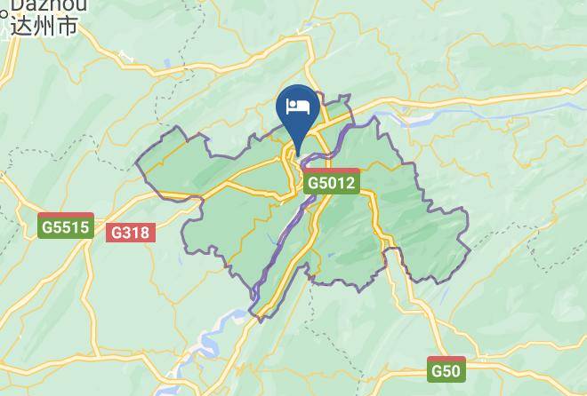 Wanzhou District - Taibai Hotel Maps