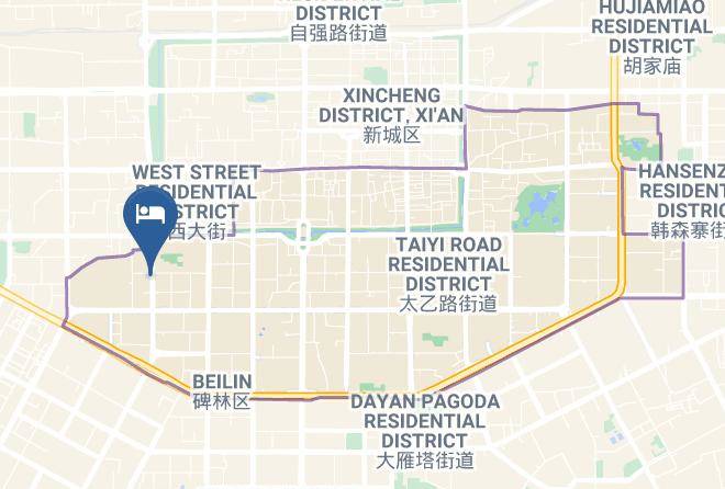Xi An - Taibai Hotel Maps