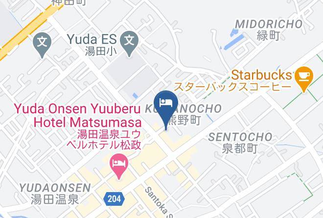 Yamaguchi City - Taicho En Maps