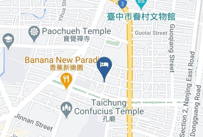 North District - Taichung Amour Hotel Maps