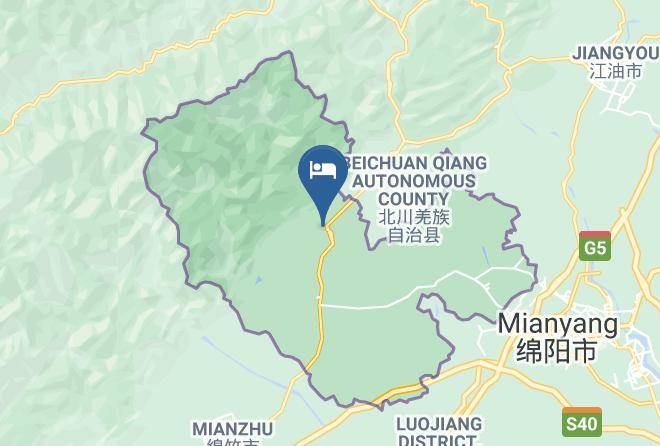 Mianyang - Taifengyuan Avic Holiday Hot Spring Resort Maps