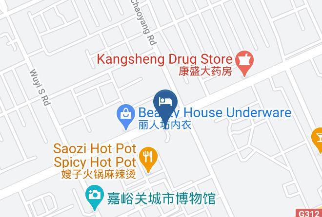 Jiayuguan - Taihe Hotel Jiayuguan Maps