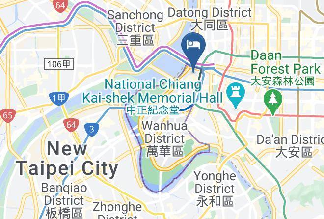 Wanhua District Ximending - Tainan Homestay Art Hotel Maps