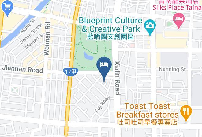 South District - Tainan Pet Friendly B&b Maps