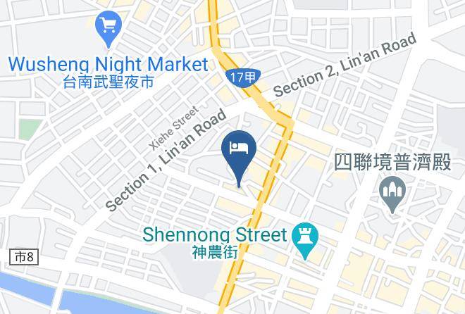 West Central District Five Channels Harbor - Tainan Star Maps