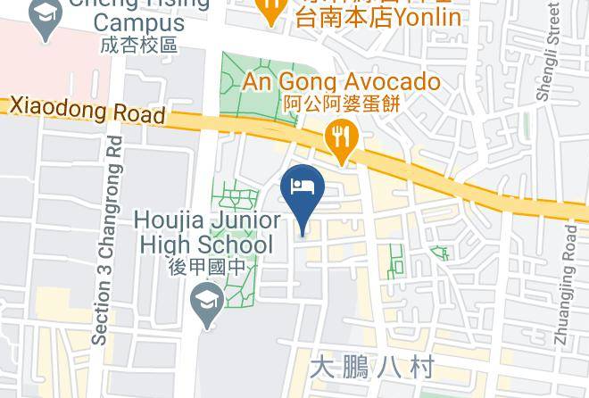 East District - Tainan Travel Inn Maps