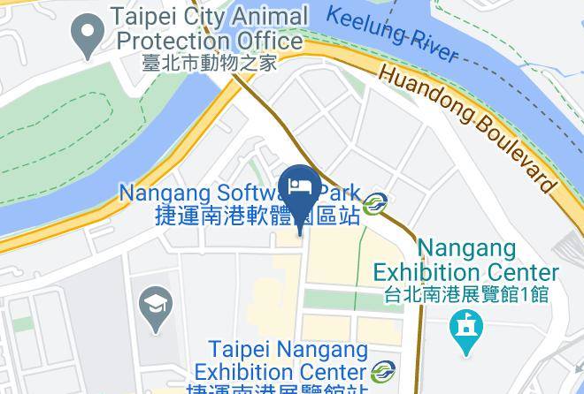 Nangang District Nangang Software Park - Taipei Forward Hotel Nangang Branch Maps
