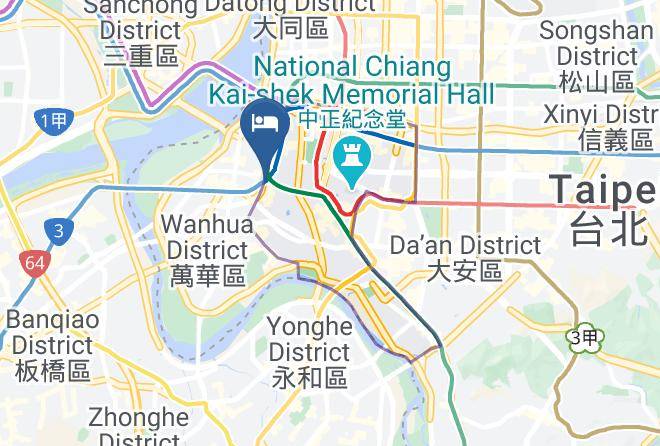 Taipei Garden Hotel Map