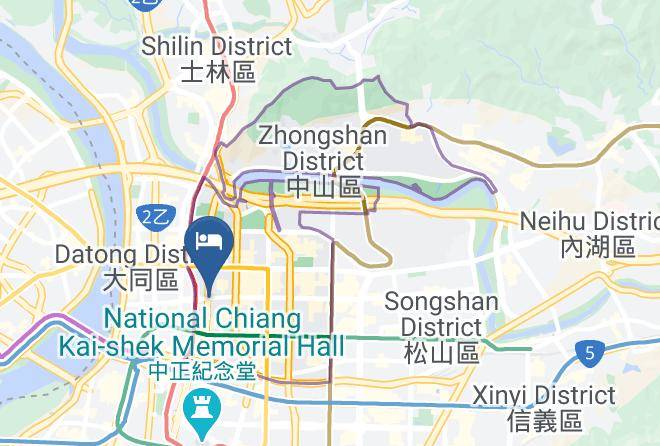Taipei Hotel Bstay Map