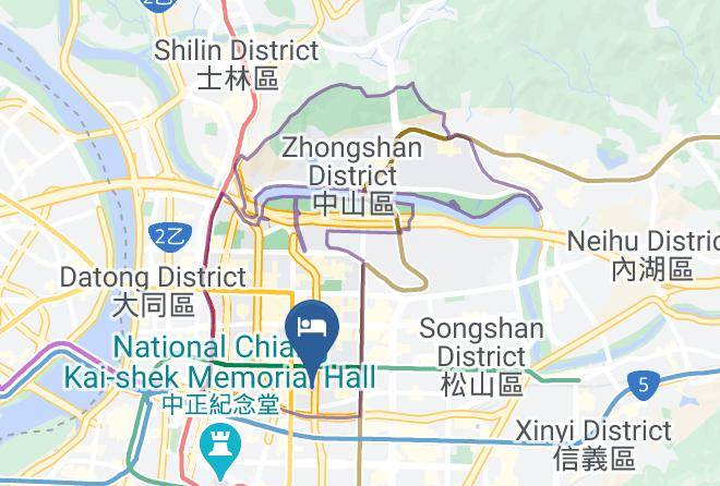 Zhongshan District - Taipei Hsuanmei Boutique Hotel Maps