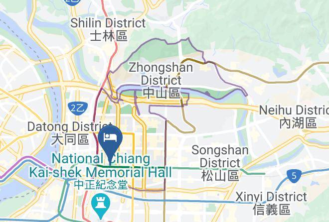 Zhongshan District Zhongshan North Road Tiaotong Shopping Ar - Taipei International Hotel Maps
