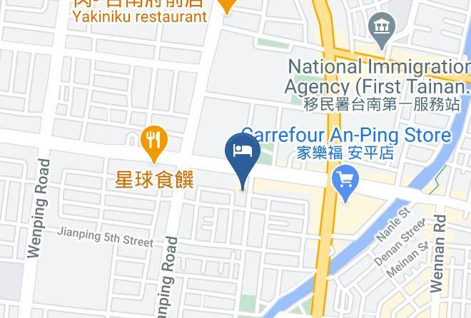 Anping District - Taipung Suites Maps