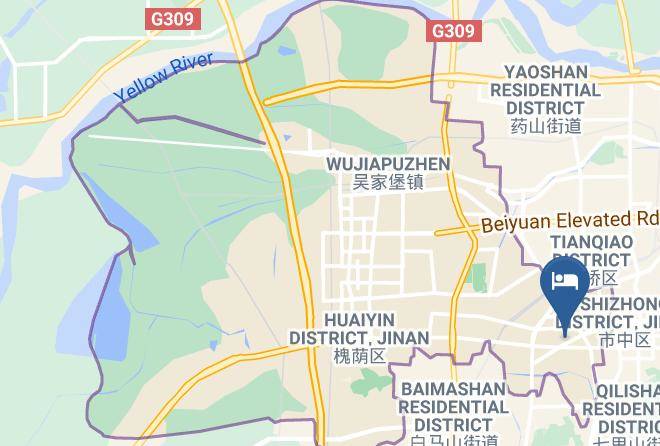 Ji Nan - Taishan Commercial Hotel Maps