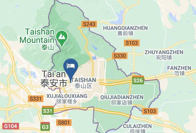 Taishan Mingren Hotel Map