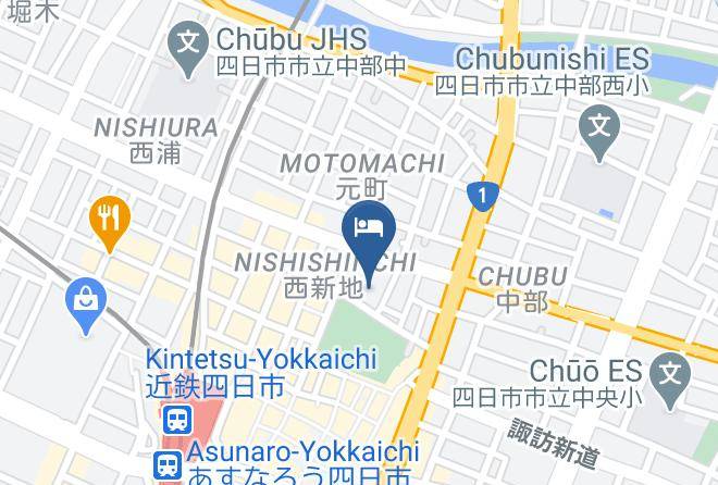 Yokkaichi City - Taishokan Maps