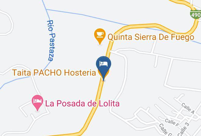 Penipe - Taita Pacho Hosteria Maps