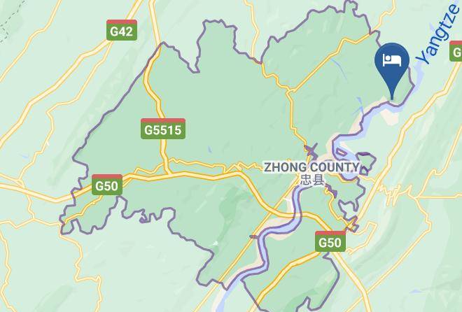 Zhongxian County - Taiyangdao Hotel Maps