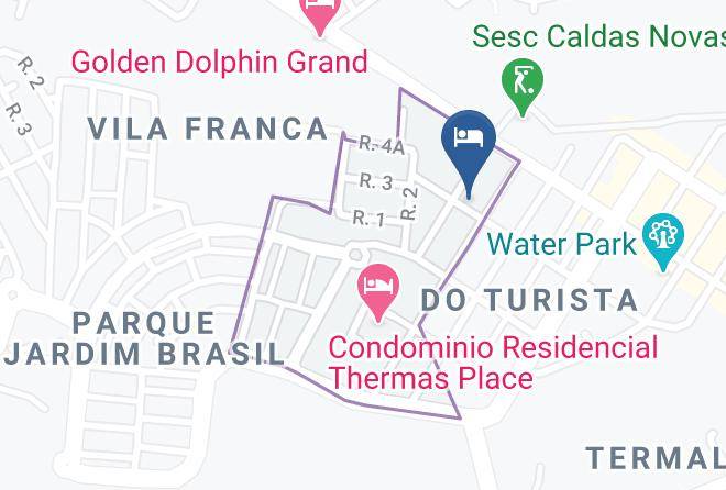 Caldas Novas - Taiyo Thermas Hotel Maps