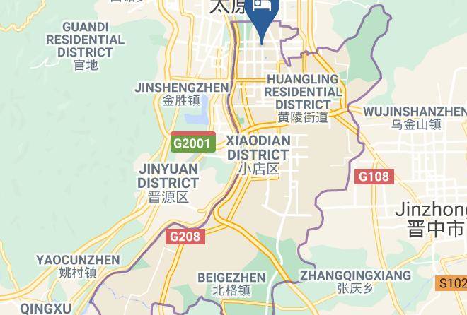 Taiyuan - Taiyuan 24 Hour Business Boutique Hotel Maps