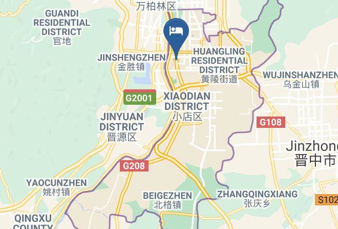 Taiyuan - Taiyuan City 118 Chain Hotel Maps