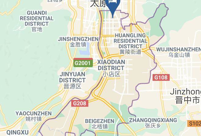Taiyuan - Taiyuan Green Sea Hotel Maps