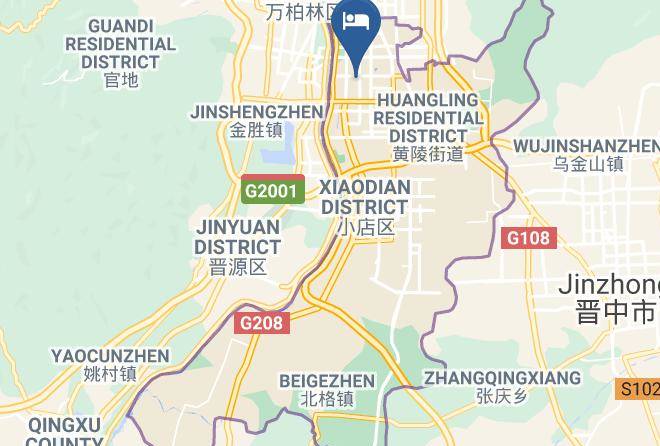 Taiyuan - Taiyuan Mingzhou Hotel Maps