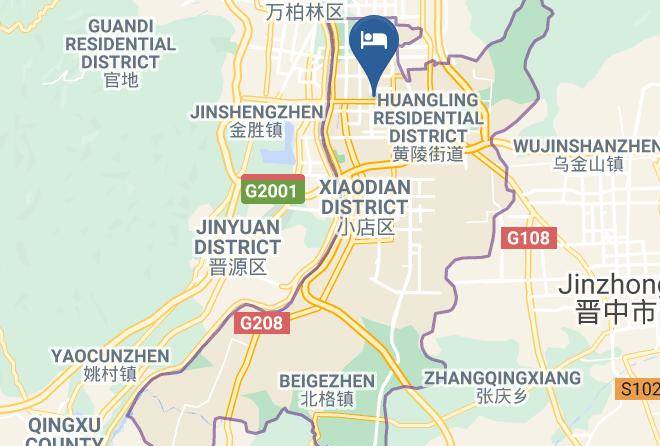 Taiyuan - Taiyuan Rongdao Business Hotel Maps