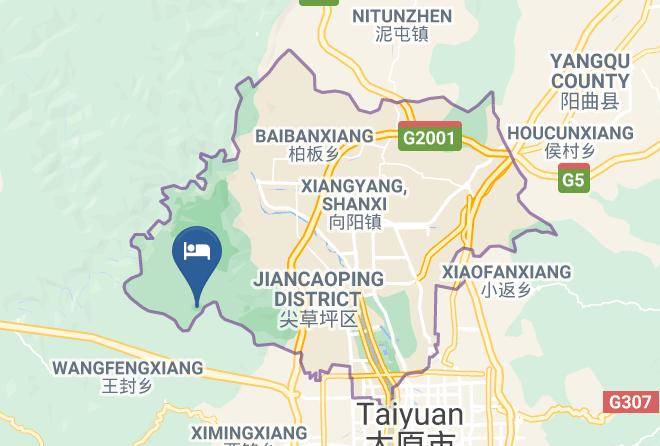 Taiyuan - Taiyuan Xishan Hotel Maps