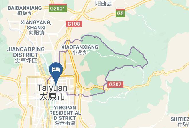 Taiyuan - Taiyuan Yuejia Business Hotel Maps