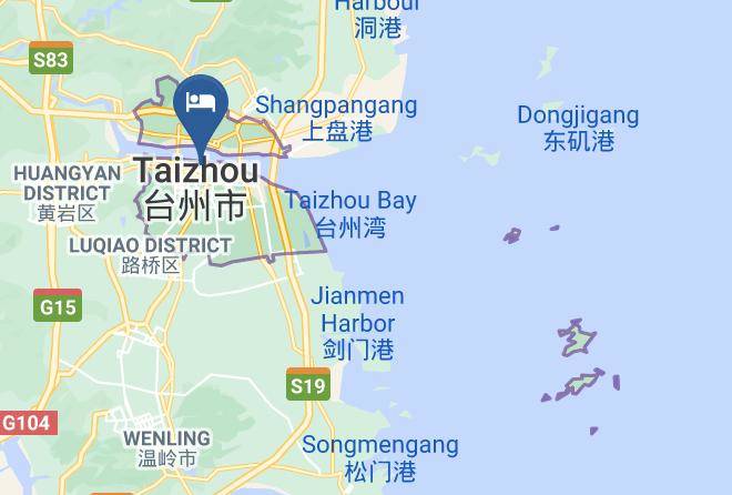 Taizhou Jiaojiang Xinyuanding Business Hotel Map