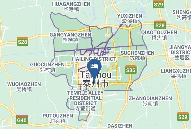 Taizhou - Taizhou Tiandehu Hotel Maps