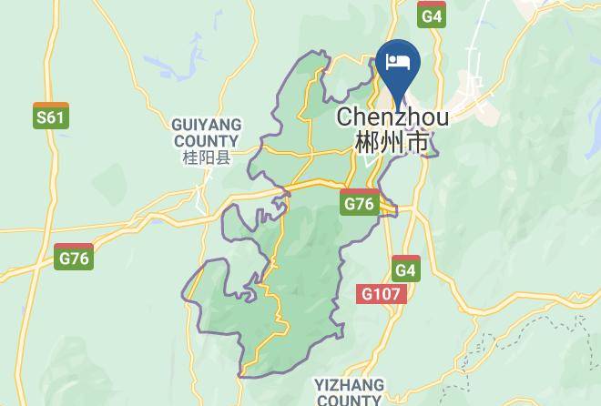 Chenzhou - Taizi Hotel Maps