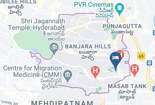Taj Banjara Hyderabad Map