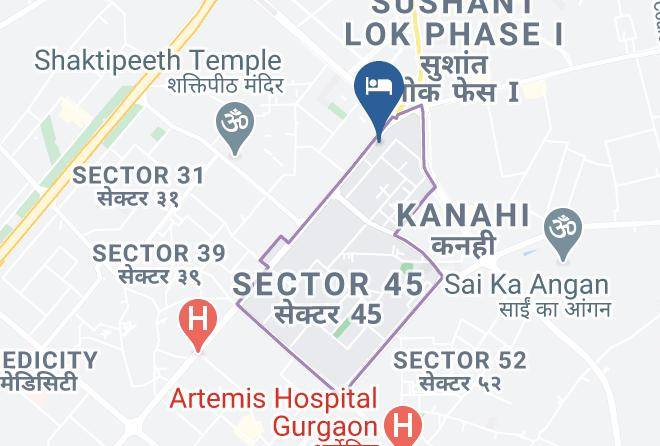 Gurgaon - Taj City Centre Gurugram Maps