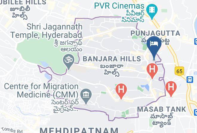 Hyderabad - Taj Deccan Maps